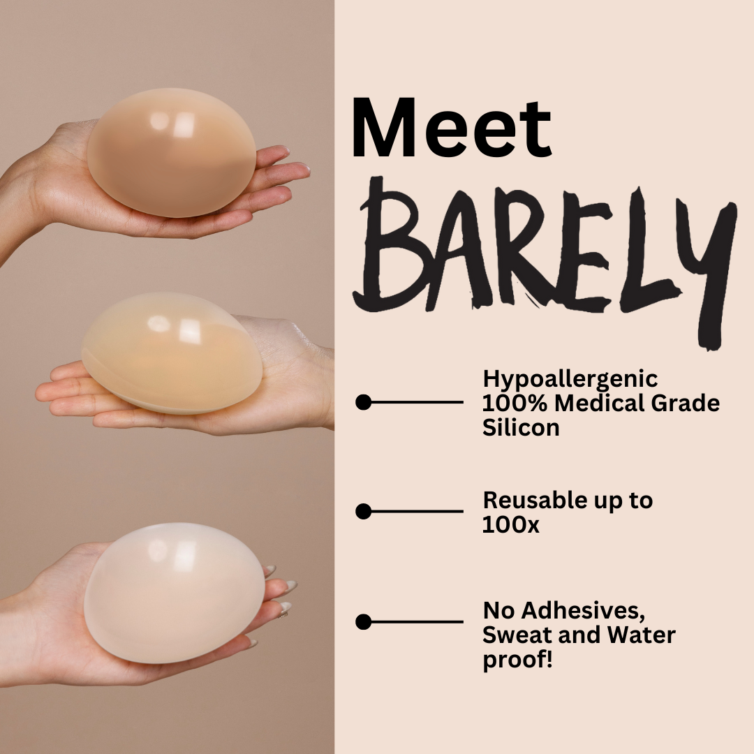 Non-Adhesive Barely Nipple Covers