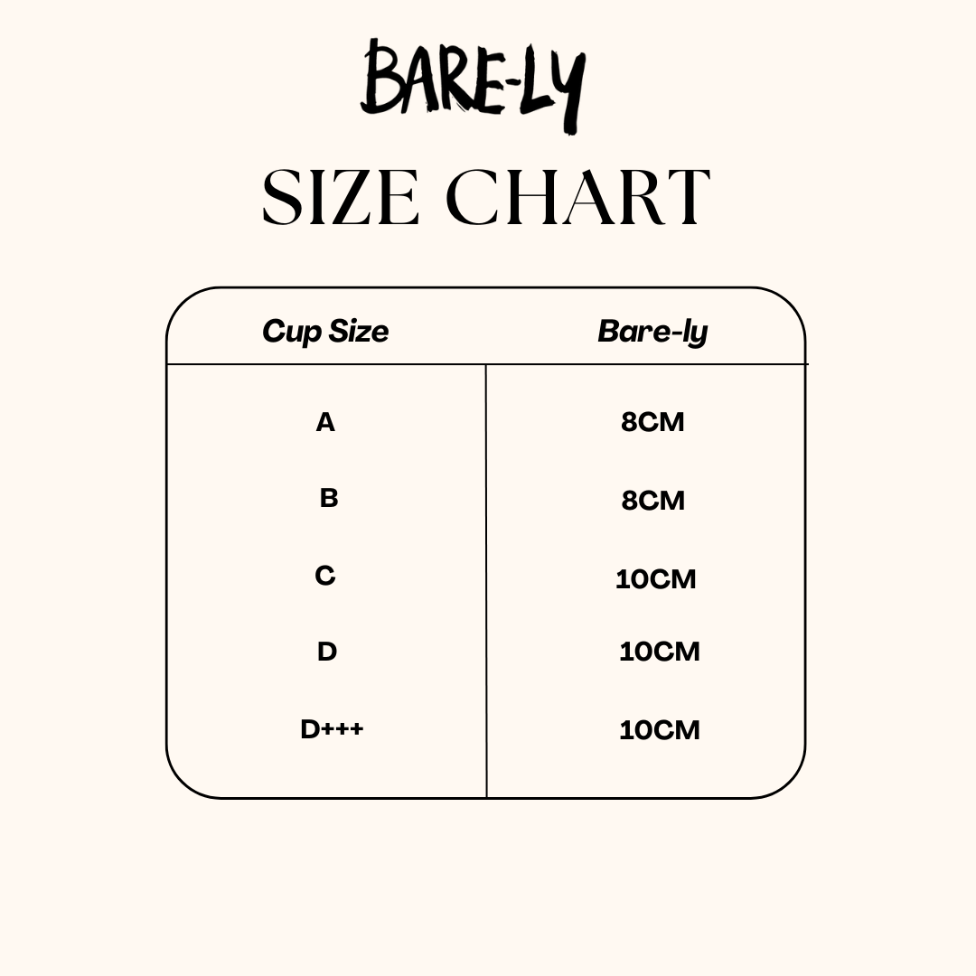 Non-Adhesive Barely Nipple Covers