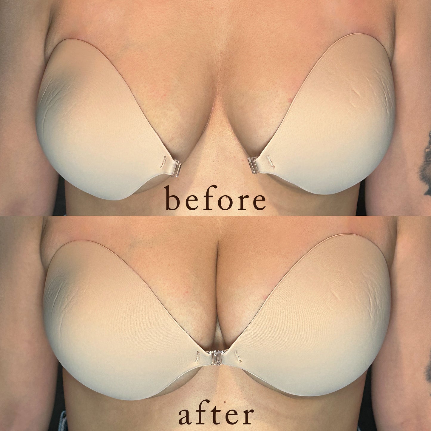 Barely Cleavage+ Lifting & Push Up Bra